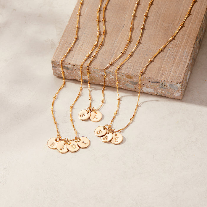 Nella Mini Nameplate Necklace