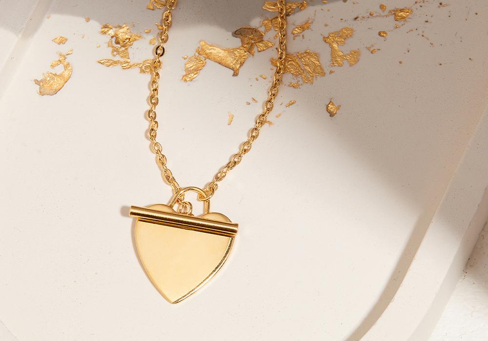Inez Initial Necklace - 14K Solid Gold - Luxury Personalized Necklace - Letter Pendants - Gift for Valentine's Day - Name Necklace - Birthday Gift