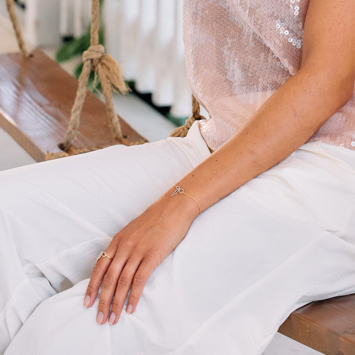 Adeline Bow Vermeil Bracelet