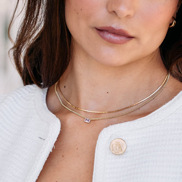Jane Birthstone Layering Set