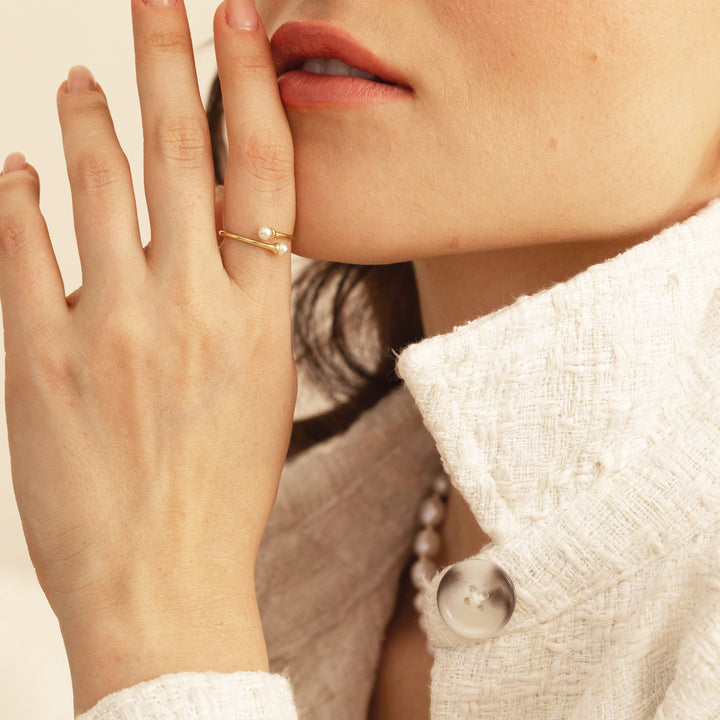 Annalise Pearl Ring