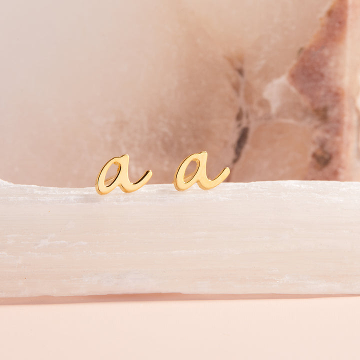 Nella Initial Earrings