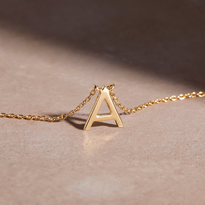 Ainsley 14K Gold Initial Pendant