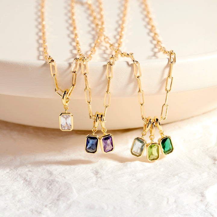 Mackenzie Birthstone Necklace
