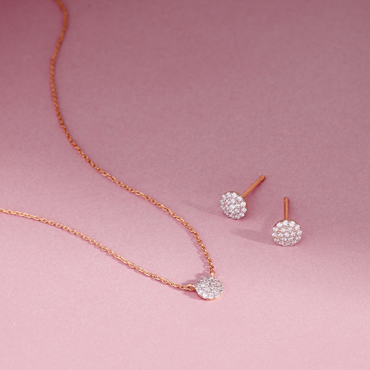 Marlow 14k Gold Diamond Necklace