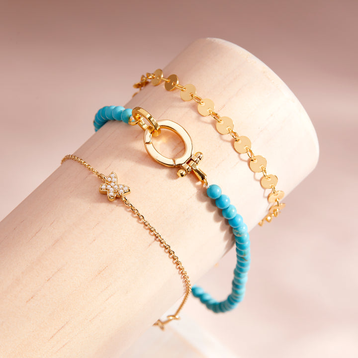 Avery Turquoise Bracelet Set