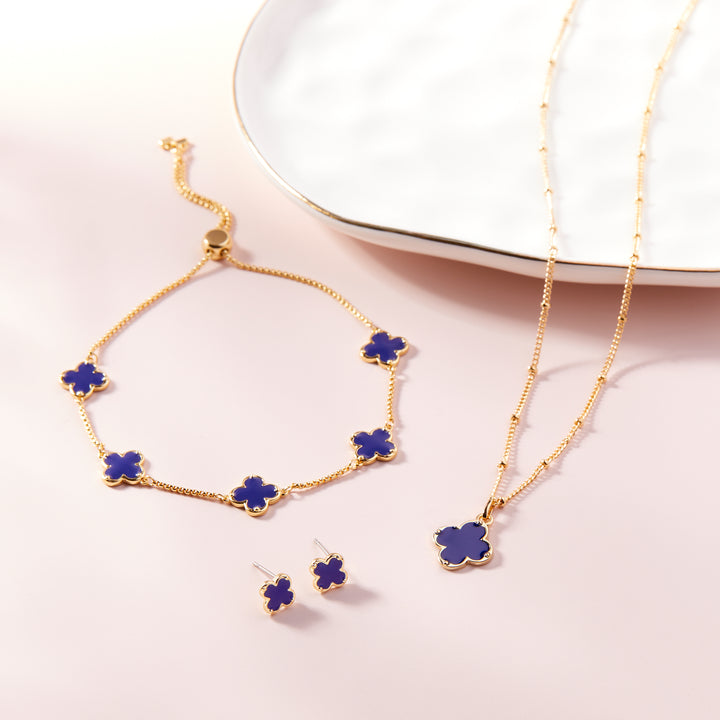 Chatham Clover Enamel Pendant