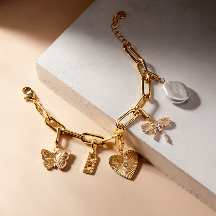 Cami Initial Charm Bracelet