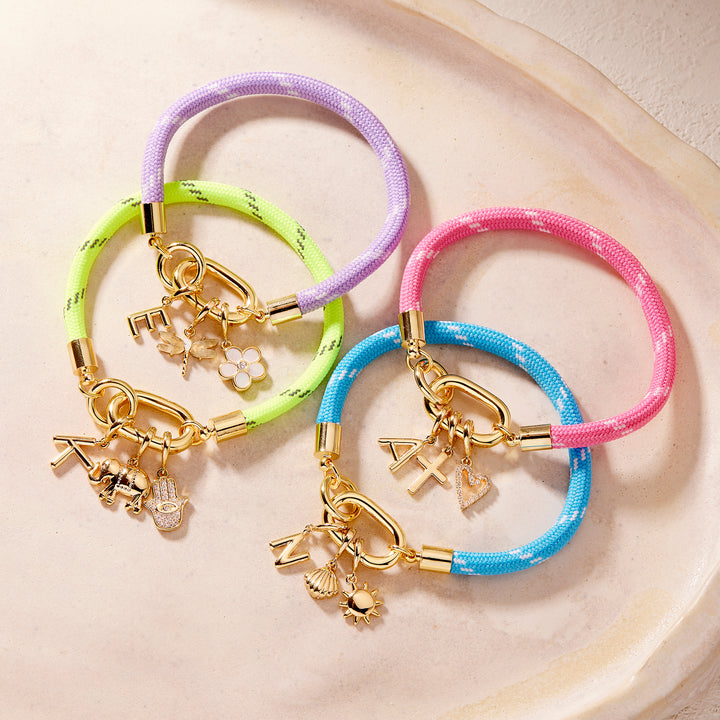 Tula Violet Charm Bracelet