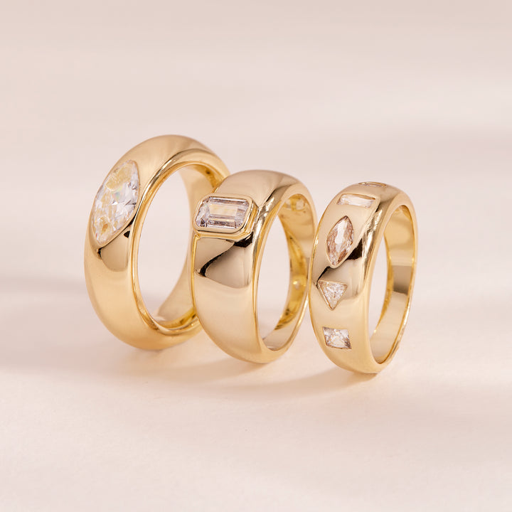 Kinsley Marquise Band Ring