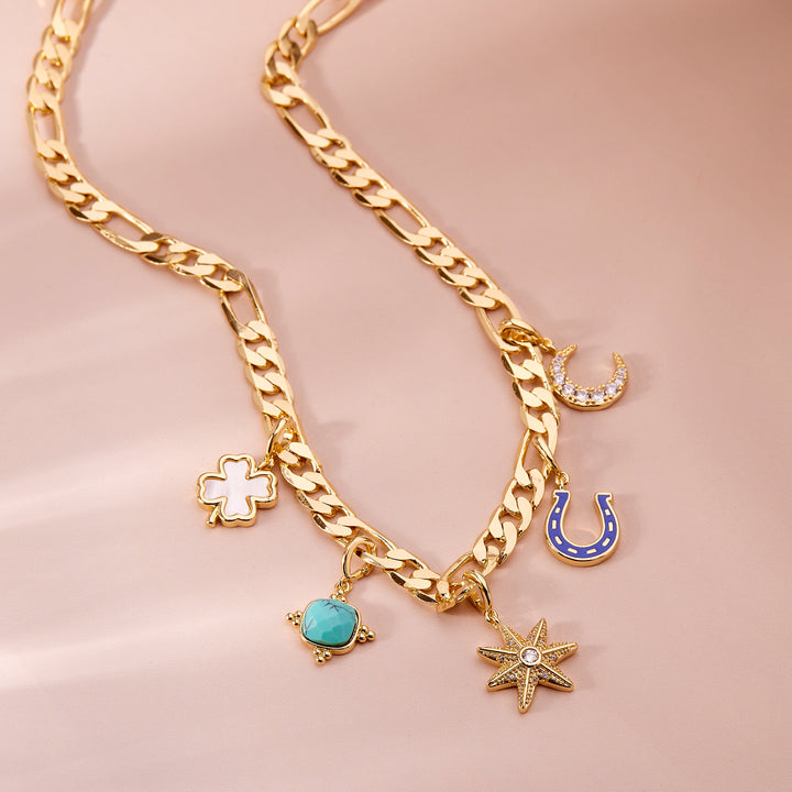 Build Your Own Dakota Western Charm Necklace