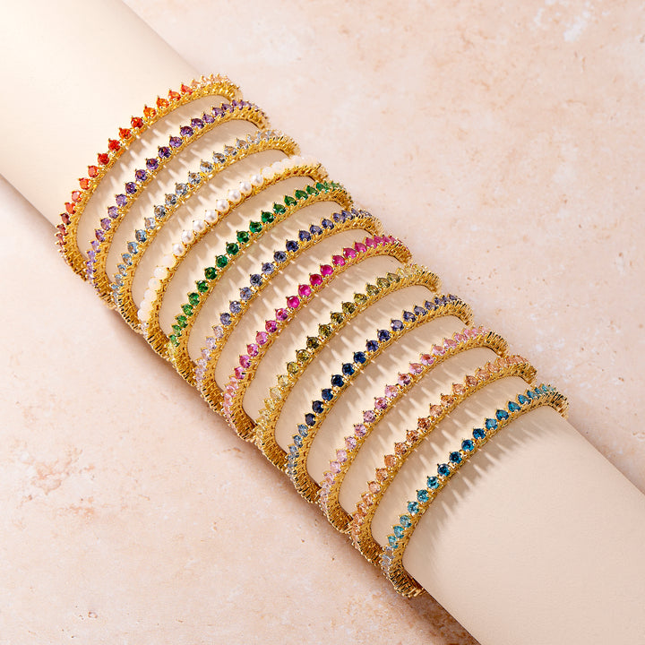 Isabella Birthstone Tennis Bracelet
