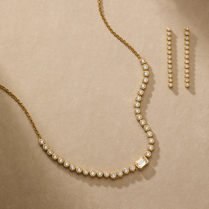 Lumi Vermeil Diamond Earrings