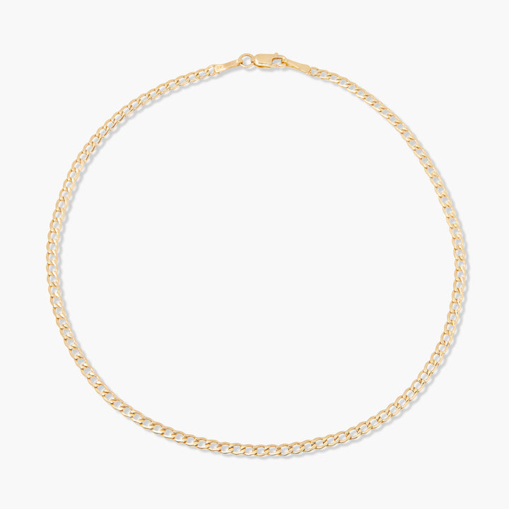 Ella Mini 14K Gold Anklet