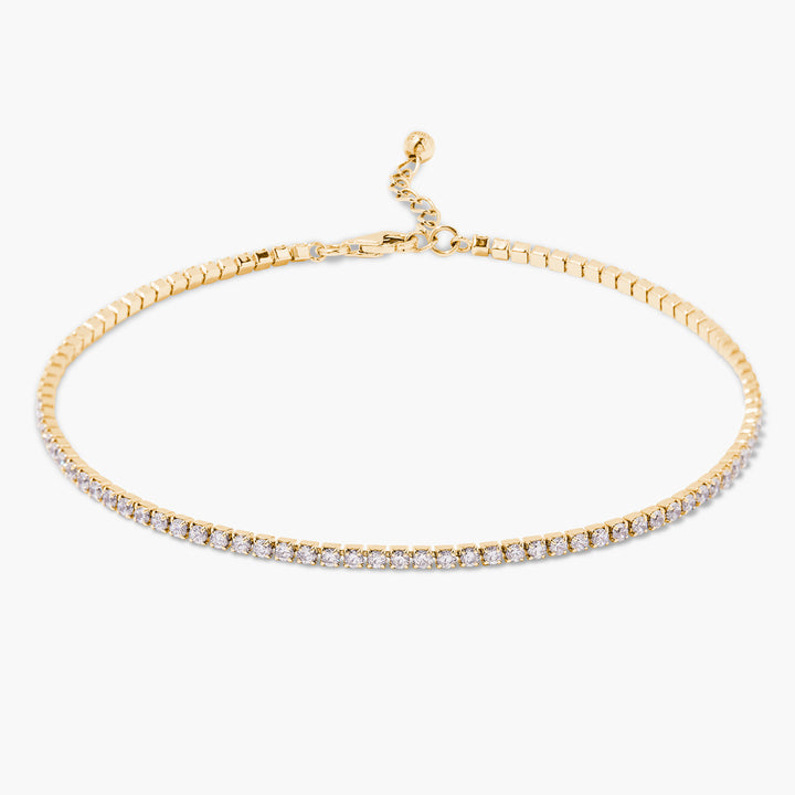 Isabella Mini Tennis Anklet