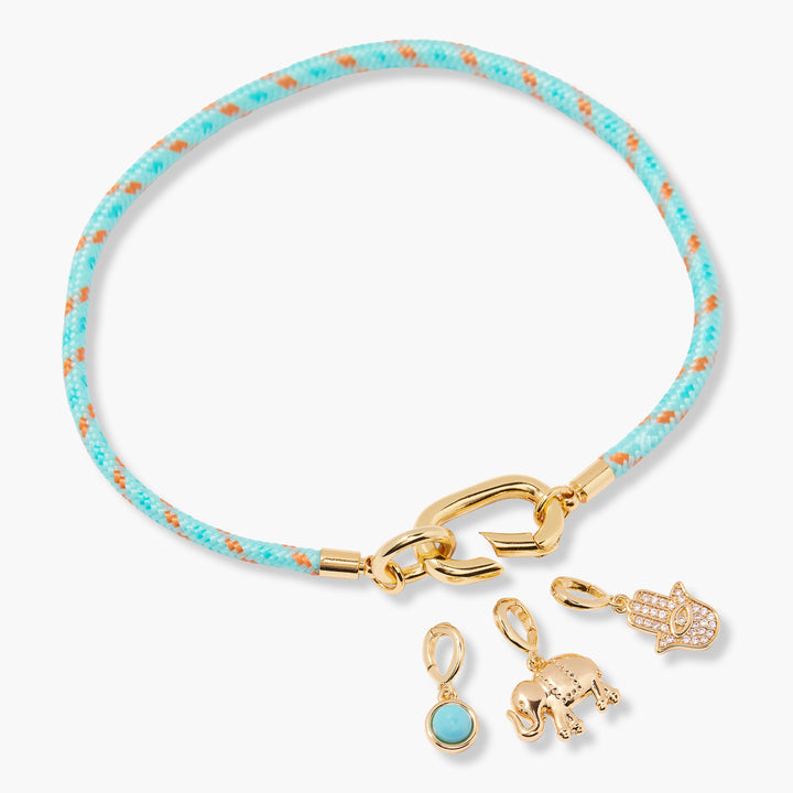 Kai Turquoise Charm Anklet