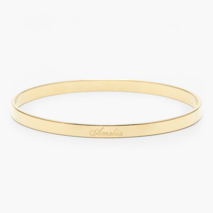 Thin Bangle Bracelet