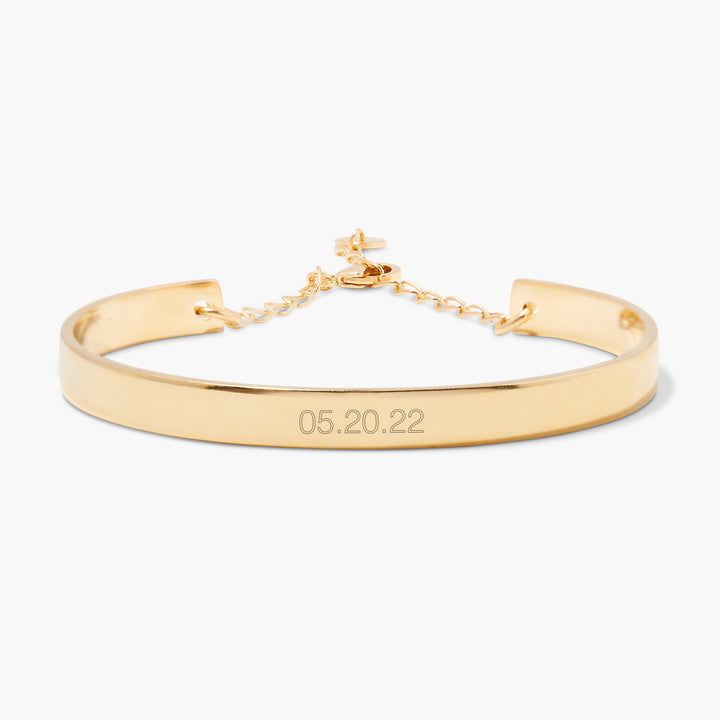 Gwen Date Cuff Bracelet