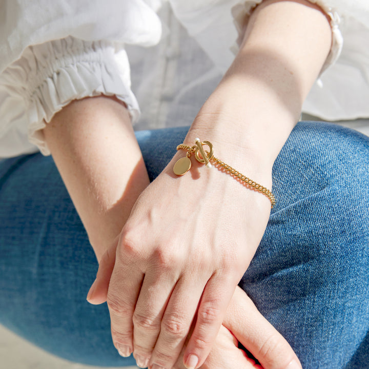 Stella Pearl Toggle Bracelet