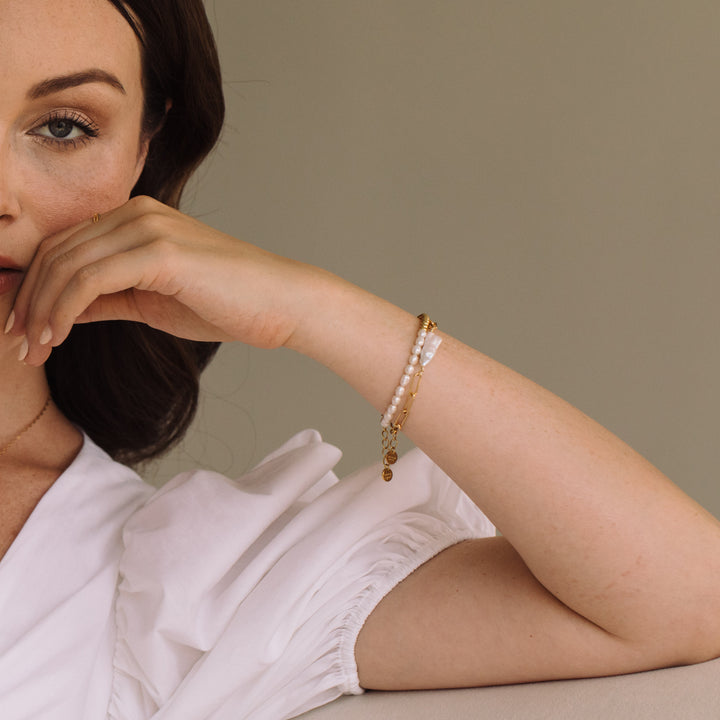 Maggie Pearl Bracelet