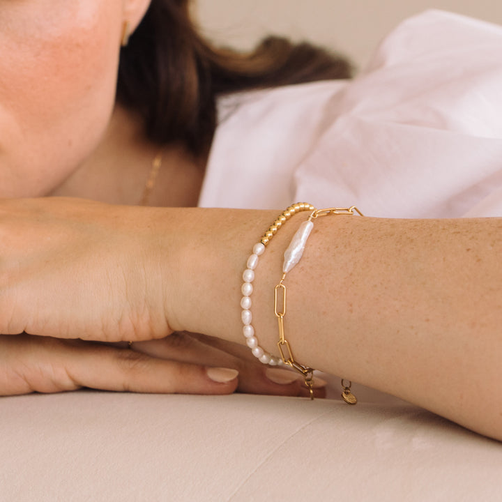 Maggie Pearl Bracelet