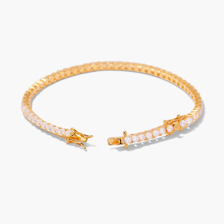 Isabella Vermeil Tennis Bracelet