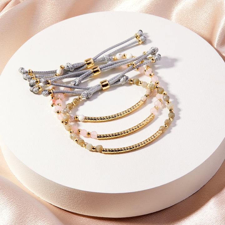 Savannah Gemstone Bracelet-Howlite