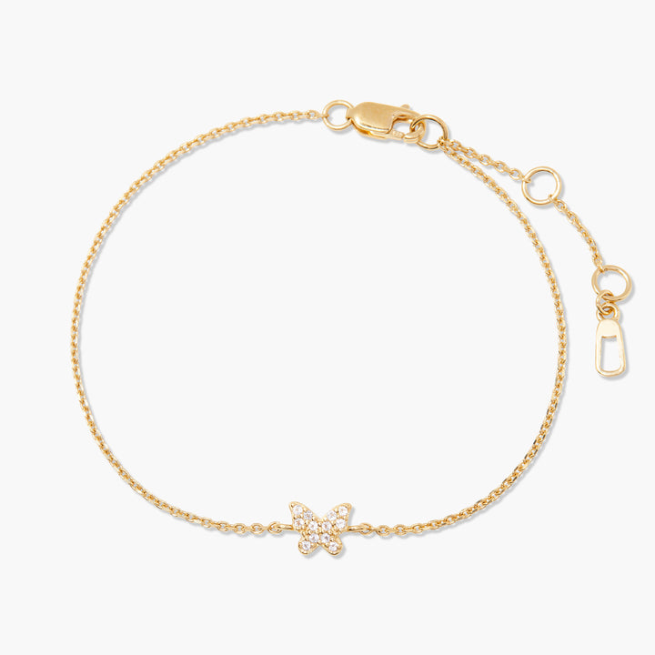 Adeline Butterfly Vermeil Bracelet