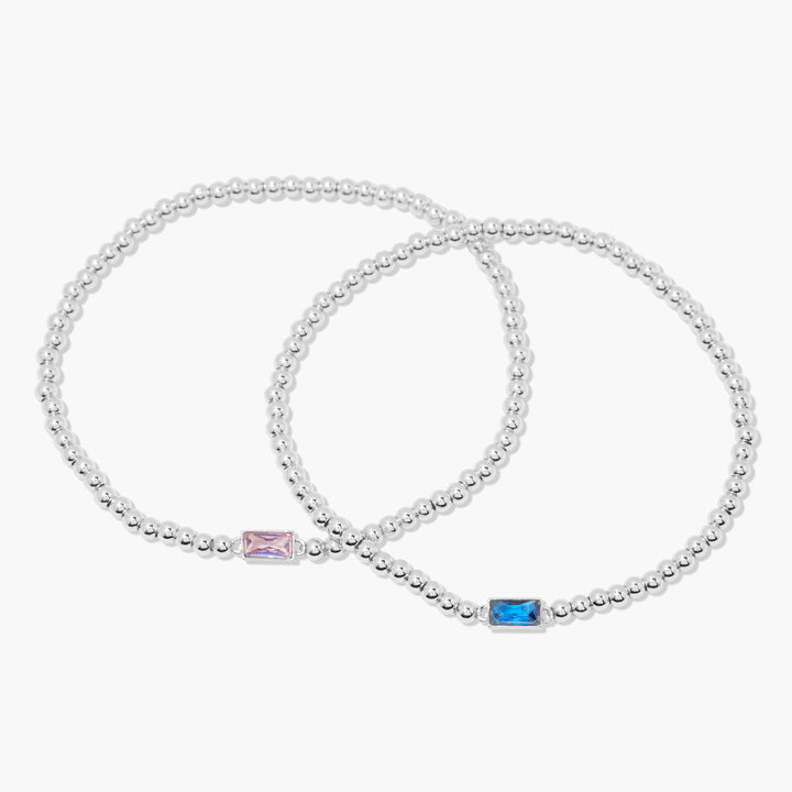 Kylie Two Birthstone Bracelet