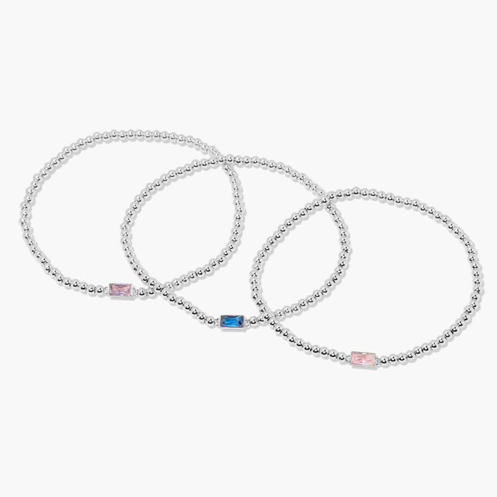 Kylie Three Birthstone Bracelet