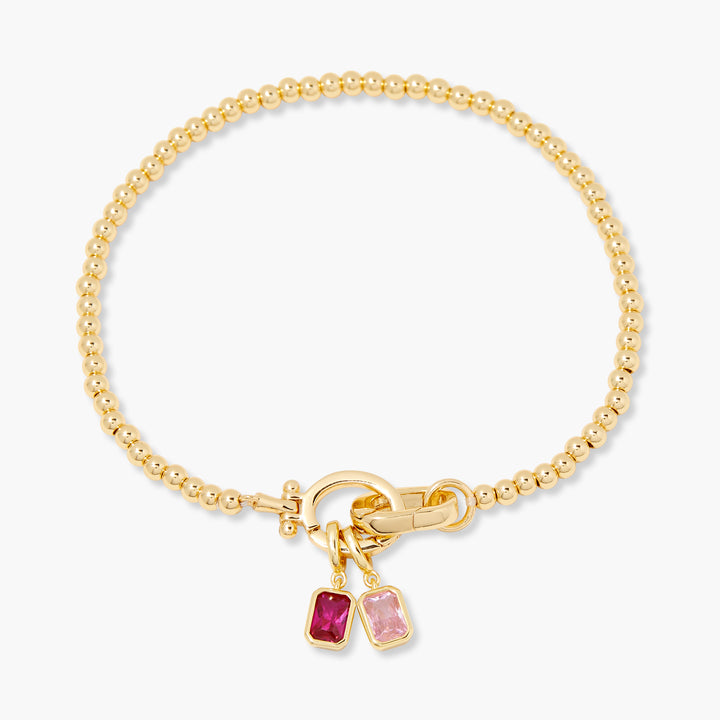 Mackenzie Two Birthstone Bracelet