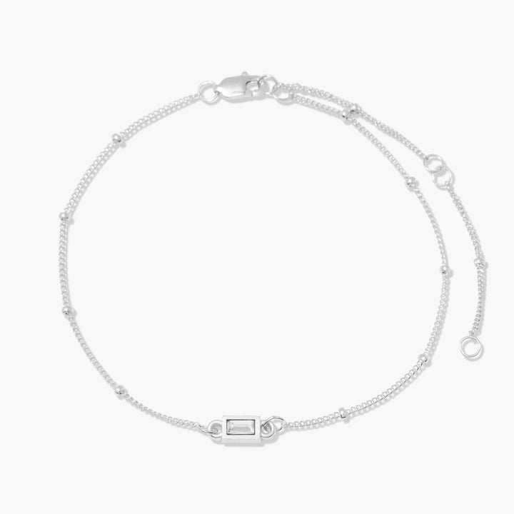 Jules Baguette Birthstone Bracelet