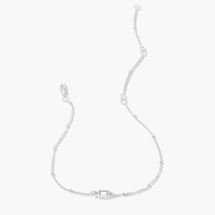 Jules Baguette Birthstone Bracelet