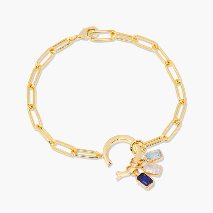 Colette Three Birthstone Bracelet