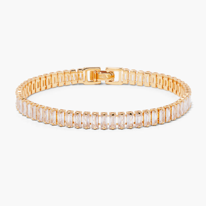 Priya Gold Vermeil Tennis Bracelet