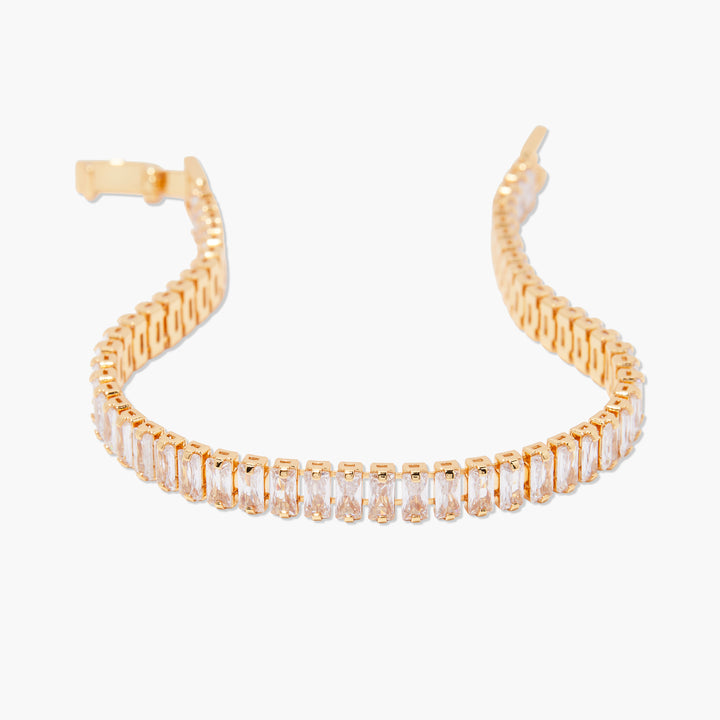 Priya Gold Vermeil Tennis Bracelet