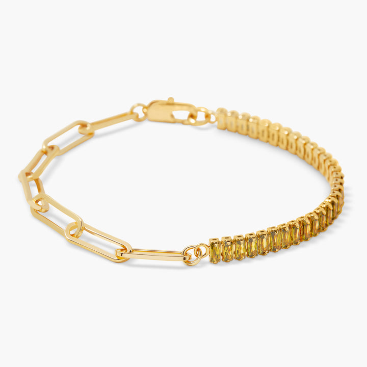Priya Birthstone Tennis Bracelet