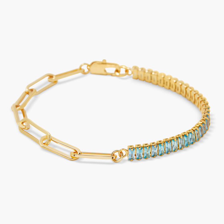 Priya Birthstone Tennis Bracelet