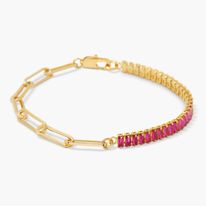 Priya Birthstone Tennis Bracelet