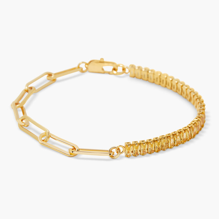 Priya Birthstone Tennis Bracelet