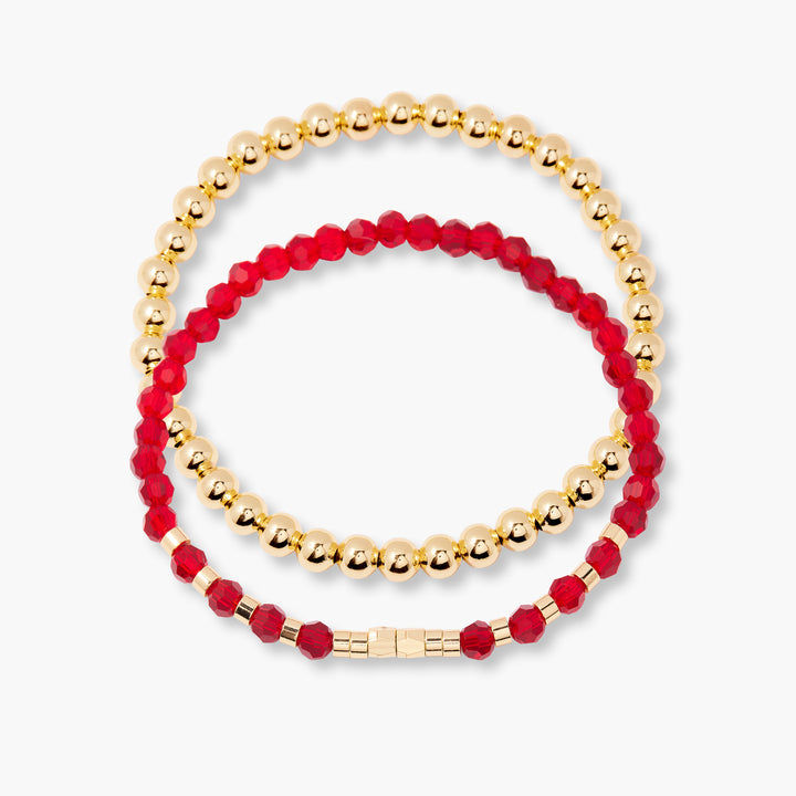 Makenna Birthstone Bracelet Set