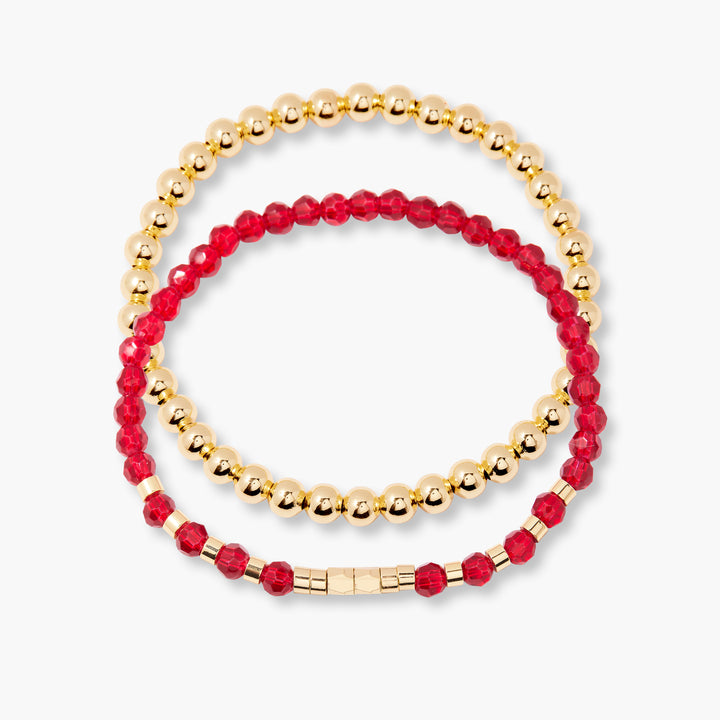 Makenna Birthstone Bracelet Set