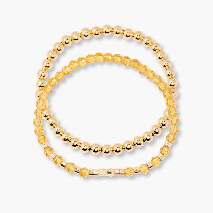 Makenna Birthstone Bracelet Set
