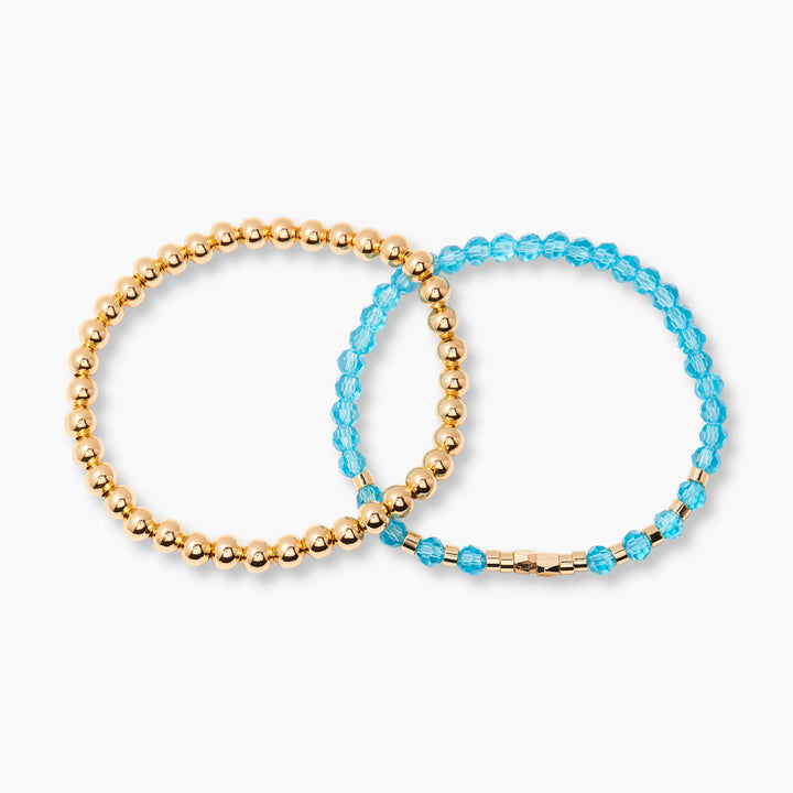 Makenna Birthstone Bracelet Set
