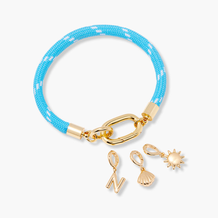 Tula Blue Charm Bracelet