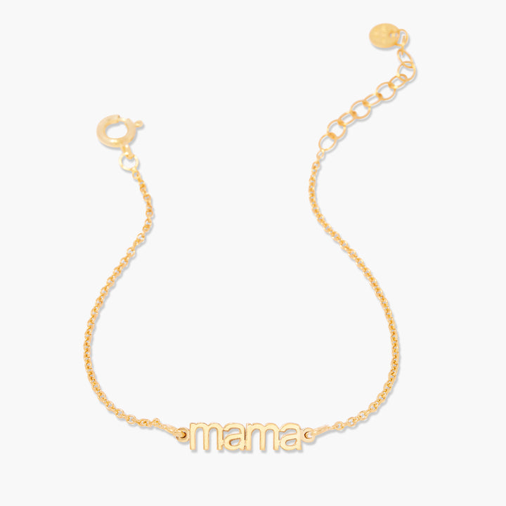 Mama Nameplate Bracelet