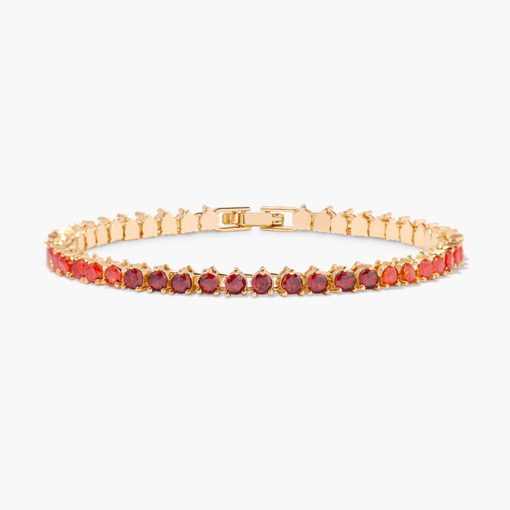 Isabella Birthstone Tennis Bracelet