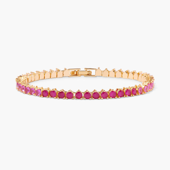 Isabella Birthstone Tennis Bracelet