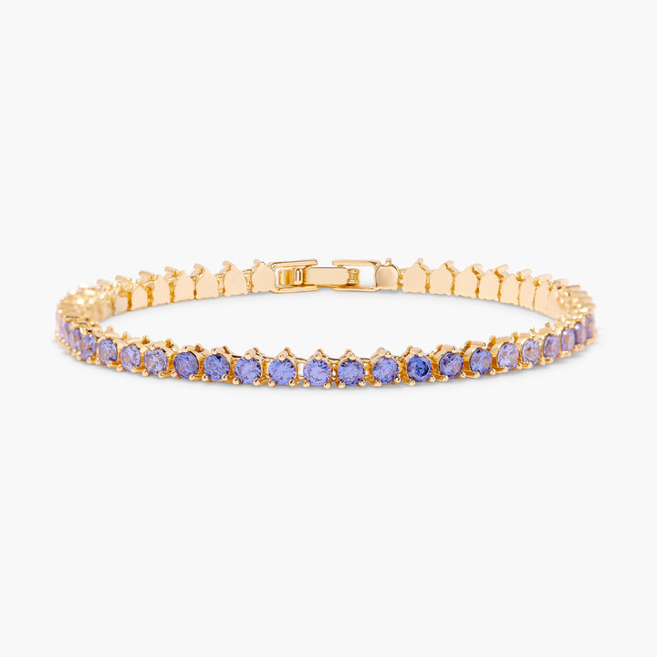 Isabella Birthstone Tennis Bracelet