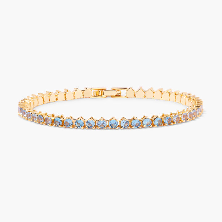 Isabella Birthstone Tennis Bracelet